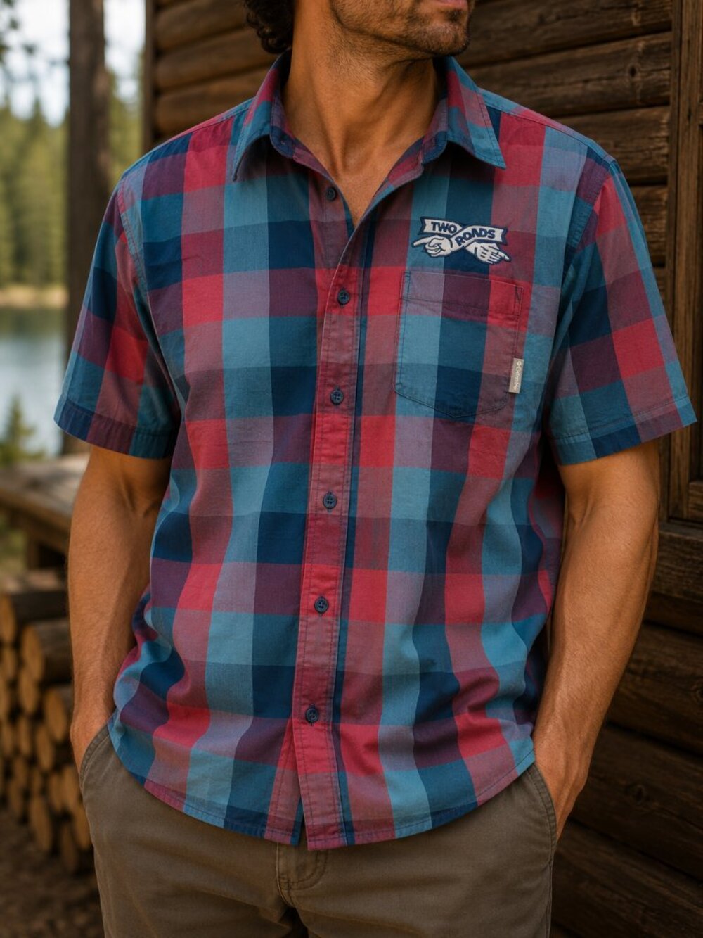 Columbia Multicolor Plaid Shirt